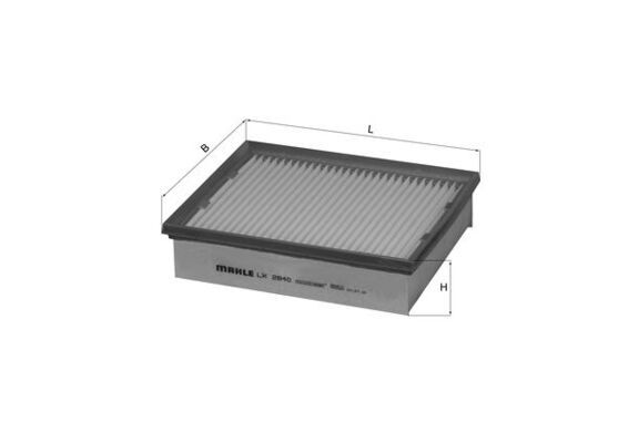 Air Filter KNECHT LX 2840