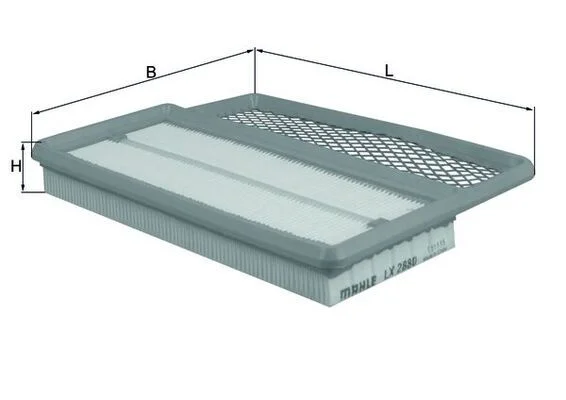 Oro filtras KNECHT LX 2880