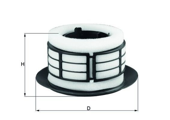 Air Filter KNECHT LX 292