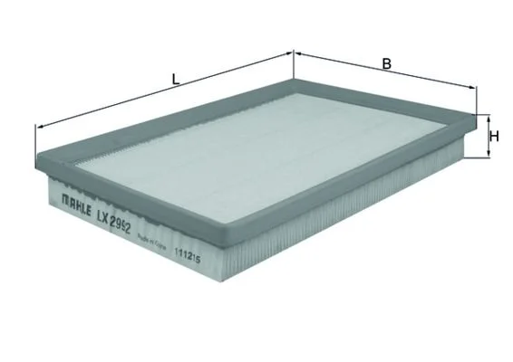 Oro filtras KNECHT LX 2992