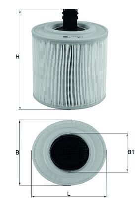 Filtar zraka KNECHT LX 3015/14