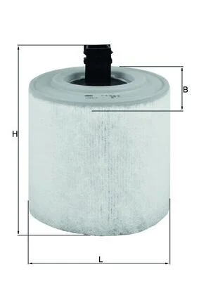 Oro filtras KNECHT LX 3015/16