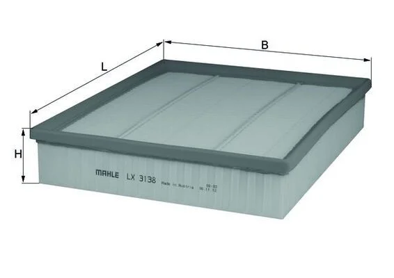 Oro filtras KNECHT LX 3138