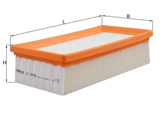 Air Filter KNECHT LX 3456