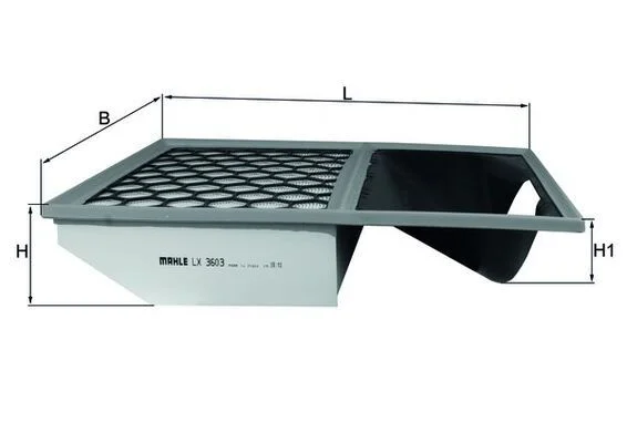 Oro filtras KNECHT LX 3603