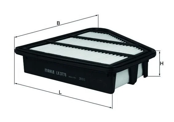 Oro filtras KNECHT LX 3778