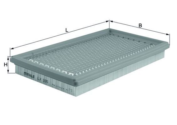 Air Filter KNECHT LX 595