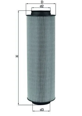 Oro filtras KNECHT LX 791