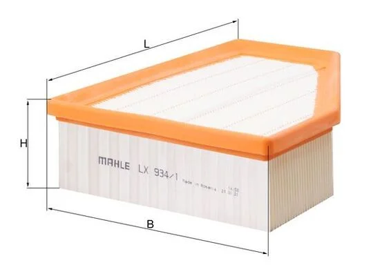 Oro filtras KNECHT LX 934/1