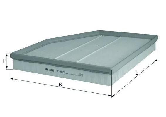 Oro filtras KNECHT LX 982