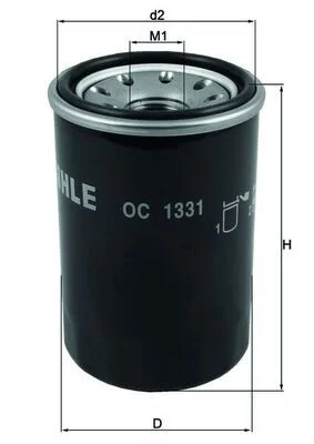 Alyvos filtras KNECHT OC 1331