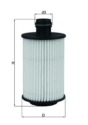 Alyvos filtras KNECHT OX 1012D