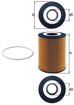 Alyvos filtras KNECHT OX 359D