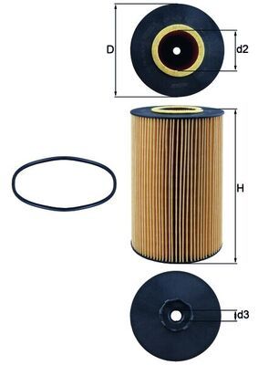 Oil Filter KNECHT OX 426D