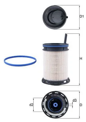 Kuro filtras  KX 494D