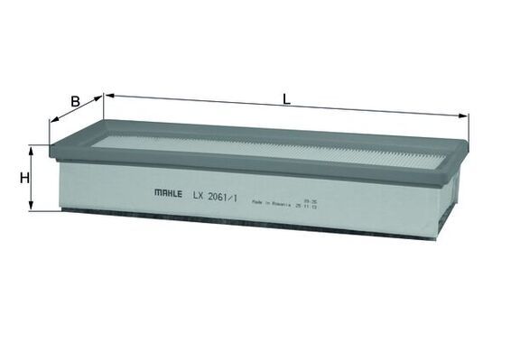 Air Filter KNECHT LX 2061/1