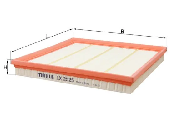 Oro filtras  LX 2525