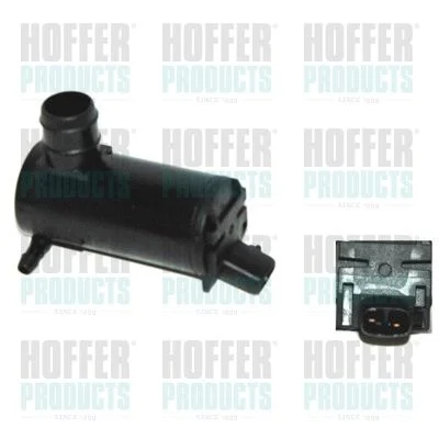 Vandens siurblys, priekinio stiklo plovimas HOFFER 7500103