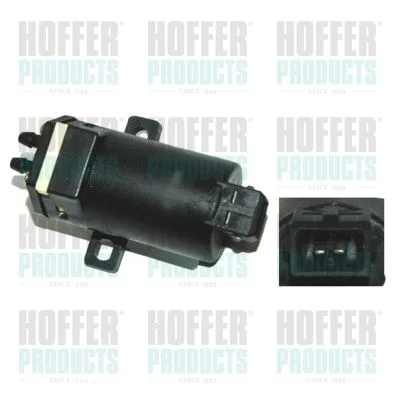 Vandens siurblys, priekinio stiklo plovimas HOFFER 7500142