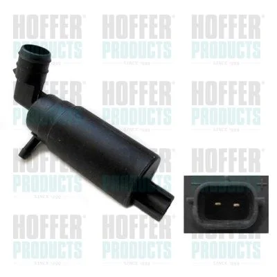 Vandens siurblys, priekinio stiklo plovimas HOFFER 7500199