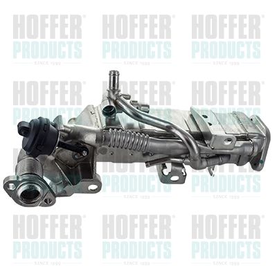 Cooler, exhaust gas recirculation HOFFER 7518806