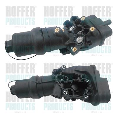 Housing, oil filter HOFFER 8091679