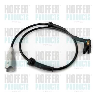 Sensor, wheel speed HOFFER 8290512