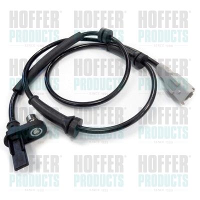 Sensor, wheel speed HOFFER 8290513