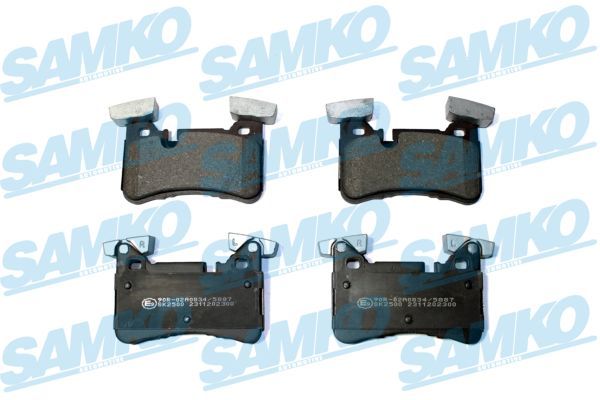 Stabdžių trinkelių rinkinys, diskinis stabdys SAMKO 5SP2300