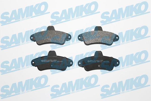 Brake Pad Set, disc brake SAMKO 5SP714