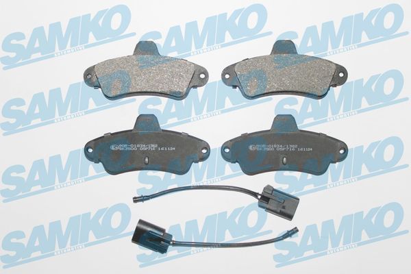 Brake Pad Set, disc brake SAMKO 5SP716