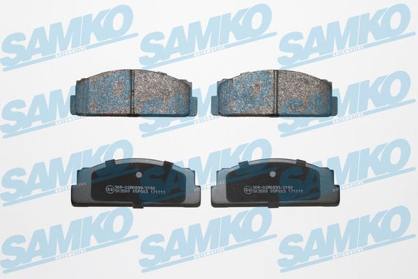 Brake Pad Set, disc brake SAMKO 5SP003