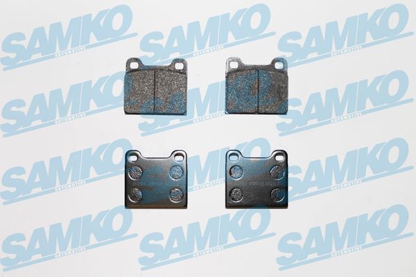 Комплект гальмівних накладок, дискове гальмо SAMKO 5SP024