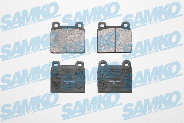 Brake Pad Set, disc brake SAMKO 5SP027