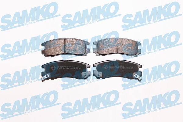 Brake Pad Set, disc brake SAMKO 5SP043