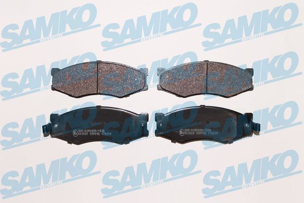 Brake Pad Set, disc brake SAMKO 5SP092