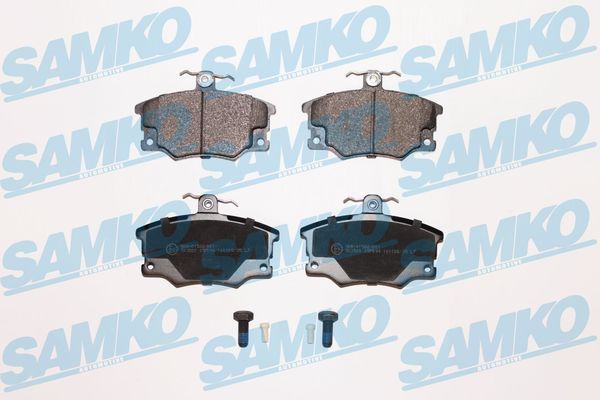 Комплект гальмівних накладок, дискове гальмо SAMKO 5SP094