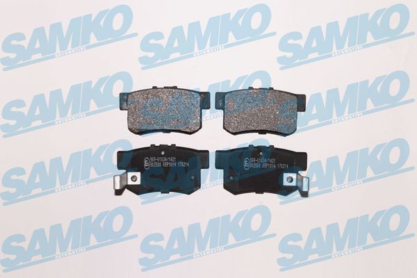 Brake Pad Set, disc brake SAMKO 5SP1014