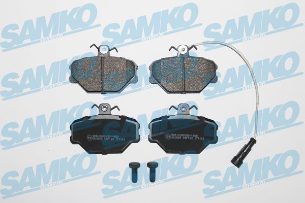 Brake Pad Set, disc brake SAMKO 5SP102