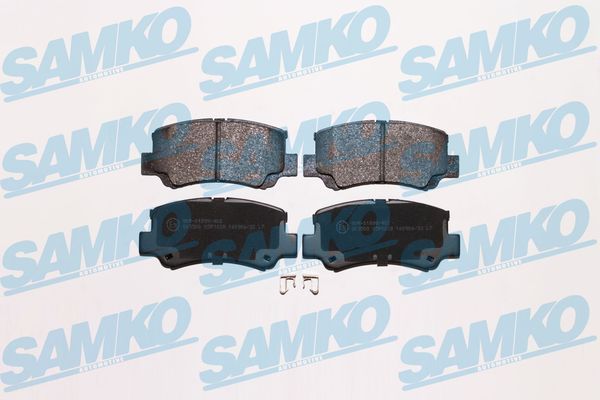 Комплект гальмівних накладок, дискове гальмо SAMKO 5SP1028