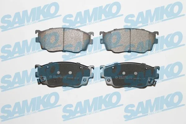 Stabdžių trinkelių rinkinys, diskinis stabdys SAMKO 5SP1046