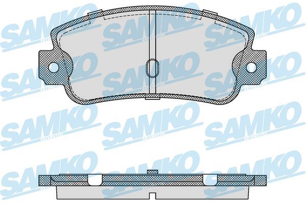 Brake Pad Set, disc brake SAMKO 5SP106