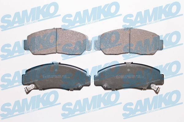 Комплект гальмівних накладок, дискове гальмо SAMKO 5SP1071