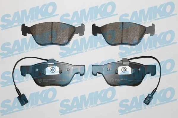Stabdžių trinkelių rinkinys, diskinis stabdys SAMKO 5SP1098