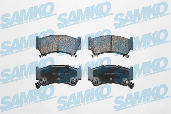 Brake Pad Set, disc brake SAMKO 5SP1101
