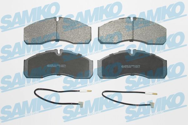 Brake Pad Set, disc brake SAMKO 5SP1109A