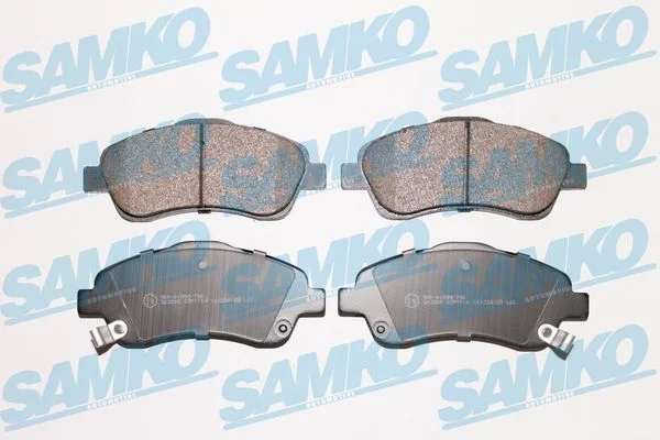 Stabdžių trinkelių rinkinys, diskinis stabdys SAMKO 5SP1114
