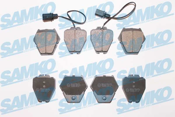 Brake Pad Set, disc brake SAMKO 5SP1121