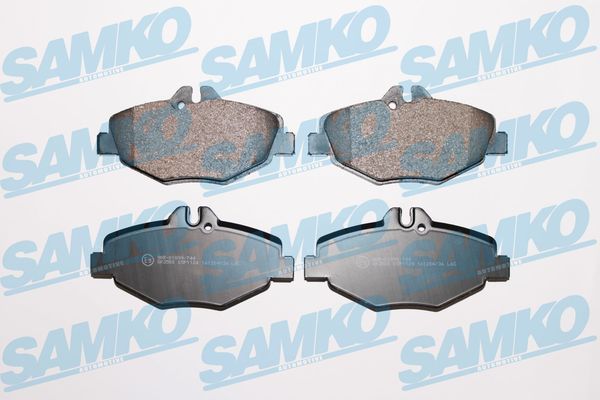 Комплект гальмівних накладок, дискове гальмо SAMKO 5SP1124