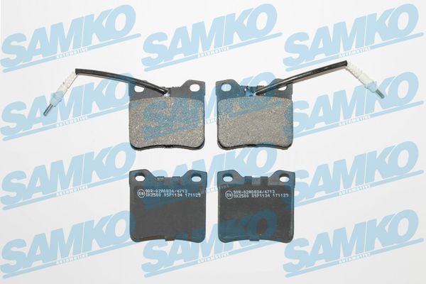 Brake Pad Set, disc brake SAMKO 5SP1134